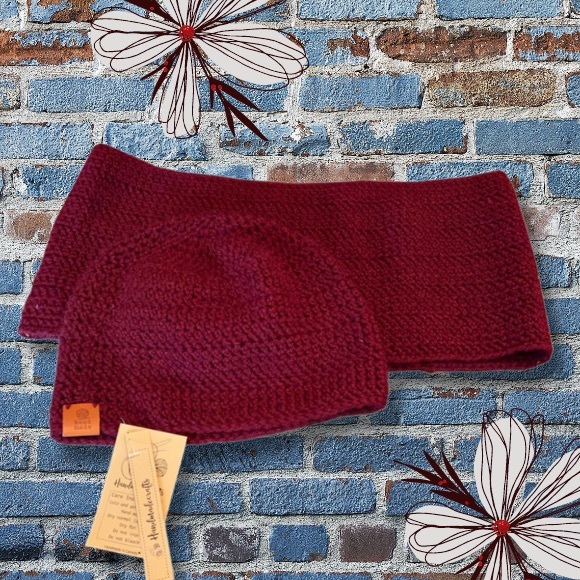 Sumac Spice Hat and Cowl Set (Crochet) - Picture 3 of 5